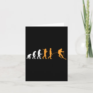 Cartão Esquiar Meus Amigos de Esqui Favoritos Me Chamam D