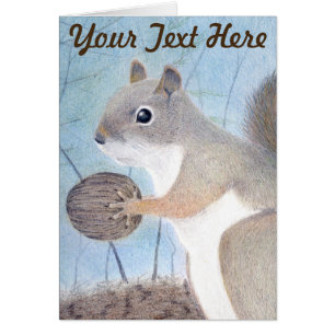 Cartão Esquilo