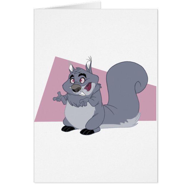 Cartão Esquilo gordo (Frente)