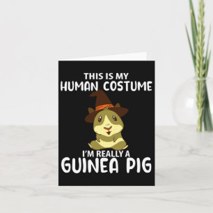 Cartão Esse É Meu Disfarce De Humano Na Verdade Sou Porqu