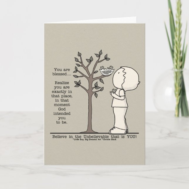 Cartão Esse lugar (Frente)