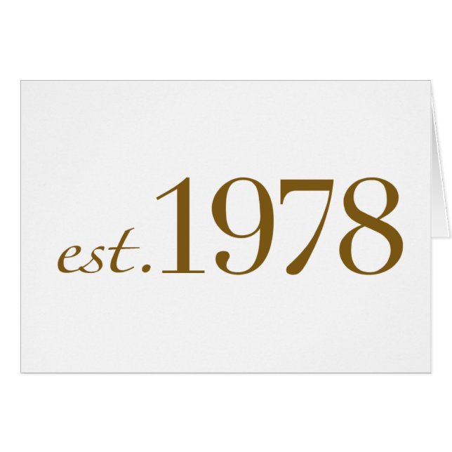 Cartão Est 1978 (Frente Horizontal)