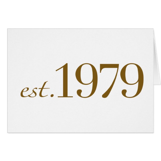 Cartão Est 1979 (Frente Horizontal)