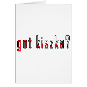 Cartão está com o kiszka? Bandeira