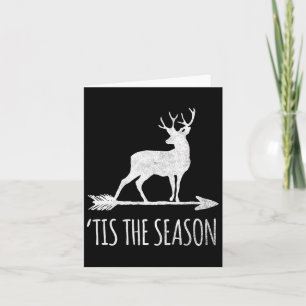 Cartão Esta É A Época Engraçada Caça Ao Arco