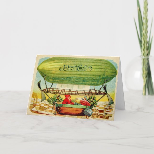 Cartão Esta é a estação a ser dirigível (Frente)