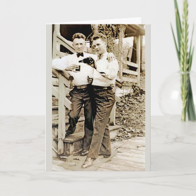 Cartão Está-nos aqui (Frente)