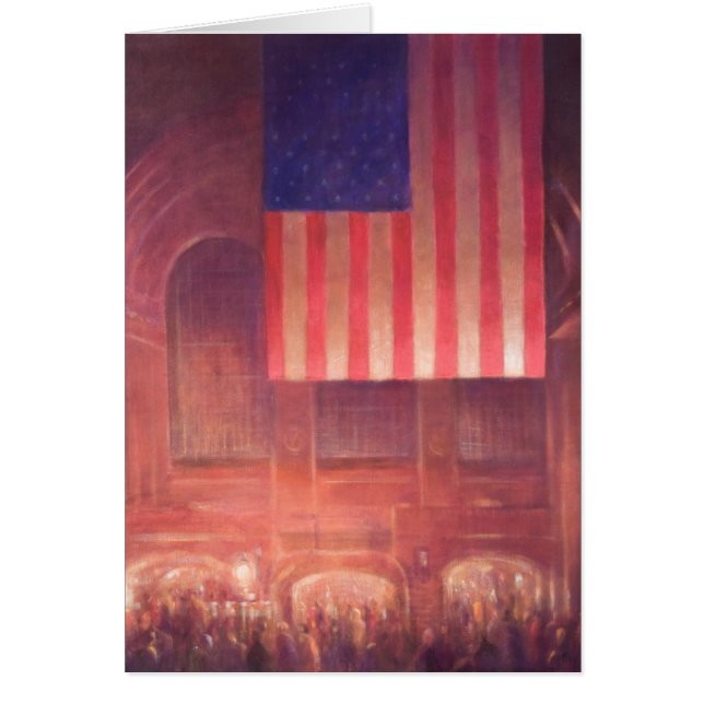 Cartão Estação central grande (Frente)