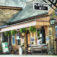 ESTAÇÃO DE CAMINHOS-DE-FERRO REINO UNIDO