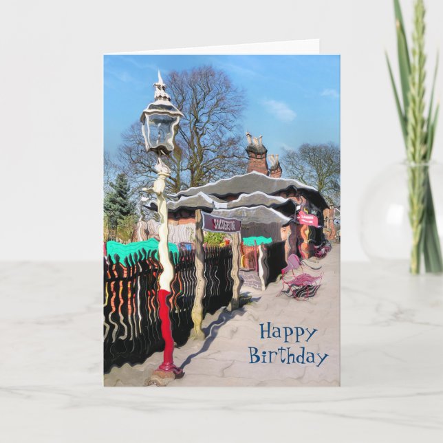 CARTÃO ESTAÇÃO DE COMBOIO ANTIGO (Frente)