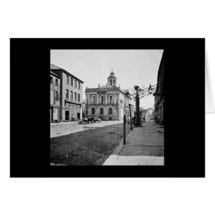 Cartão Estação de correios em Charleston, SC 1865