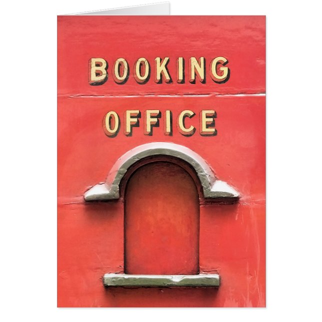 CARTÃO ESTAÇÃO DO COMBOIO A VAPOR (Frente)