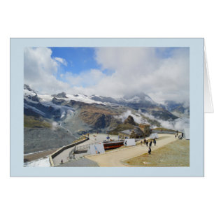 Cartão Estação Gornergrat na Suiça