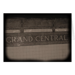 Cartão Estação Grande Central