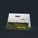 Cartão Estação Mustang Norfolk 1943<br><div class="desc">Um esquadrão de P51C Mustangs toma residência em um campo de pouso de grama em Norfolk.</div>