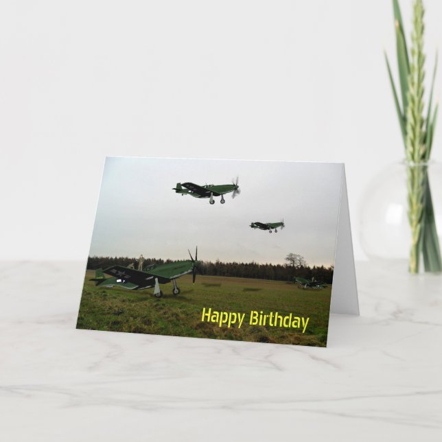 Cartão Estação Mustang Norfolk 1943 (Frente)