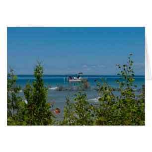 Cartão Estacionado Em Mackinac