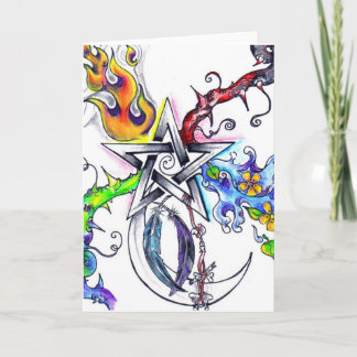 Cartão estações na estrela