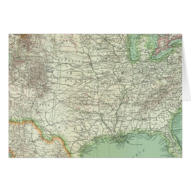 Cartão Estados Unidos 7 (Frente Horizontal)