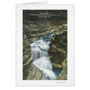 Cartão Estadual Park View of Diamond Falls