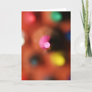 Cartão Estar para fora de uma multidão