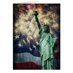 Cartão Estátua da Liberdade
