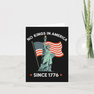 Cartão Estátua Da Liberdade 4 De Julho Sem Reis Na Améric