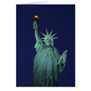 Cartão Estátua da Liberdade, Nova York, EUA 6