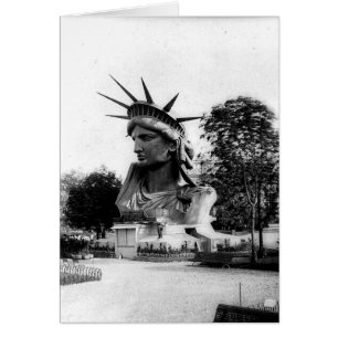 Cartão Estátua da Liberdade Paris França