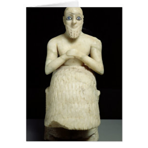 Cartão Estátua do oficial Ebih-IL