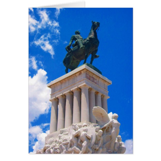 Cartão estátua havana (Frente)