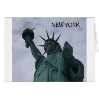 Cartão Estátua Nova Iorque da Liberdade (Rua.K)