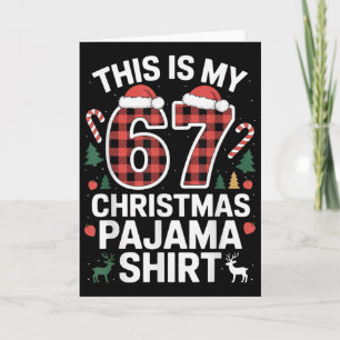 Cartão Este É Meu 67 Pijama De Natal