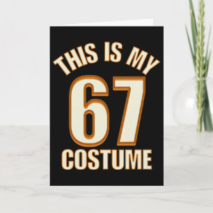 Cartão Este é o meu traje de Halloween 67 Meme Lazy Brain