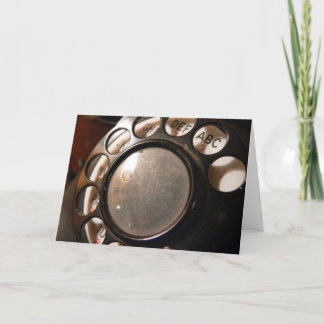 Cartão "Este é seu operador que fala… "