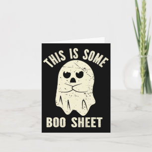 Cartão Este É Um Figurino De Halloween De Boo Sheet 1