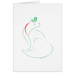 Cartão Este gato é Irã