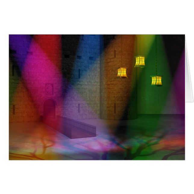 Cartão Este Palco de Excelente da Placa Fools (Frente Horizontal)