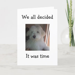 CARTÃO ESTE PUP DIZERÁ FELIZ ANIVERSÁRIO PARA O SEU GRUPO