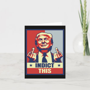 Cartão Este Trump Pro Presidente Donald Trump Supporter