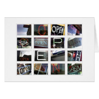 Cartão esteja aberto