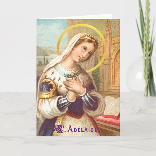 Cartão Estilo Adelaide 1Rua. Adelaide, Santa Imperatriz R (Frente)