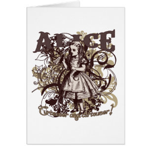 Cartão Estilo de Alice Carnivale