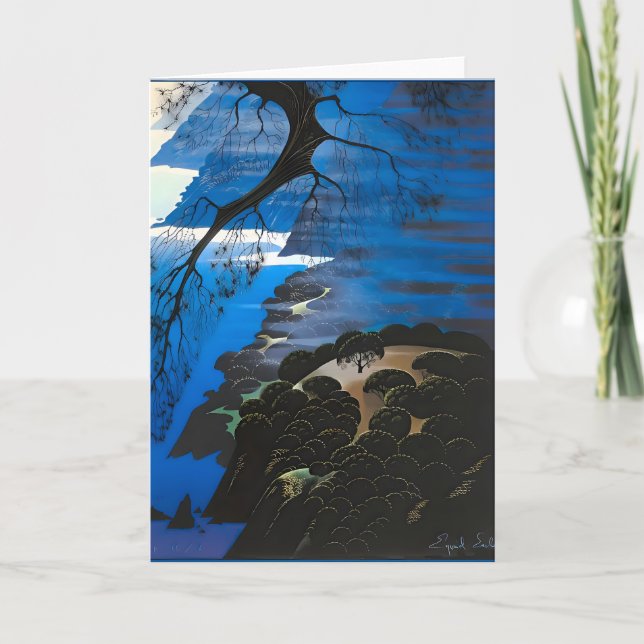 Cartão estilo de arte de Eyvind Earle (Frente)