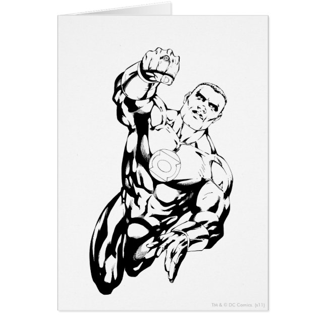 Cartão Estilo de banda desenhada - Subindo, Preto e Branc (Frente)