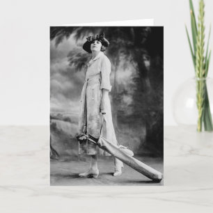 Cartão Estilo de Golfe, 1920