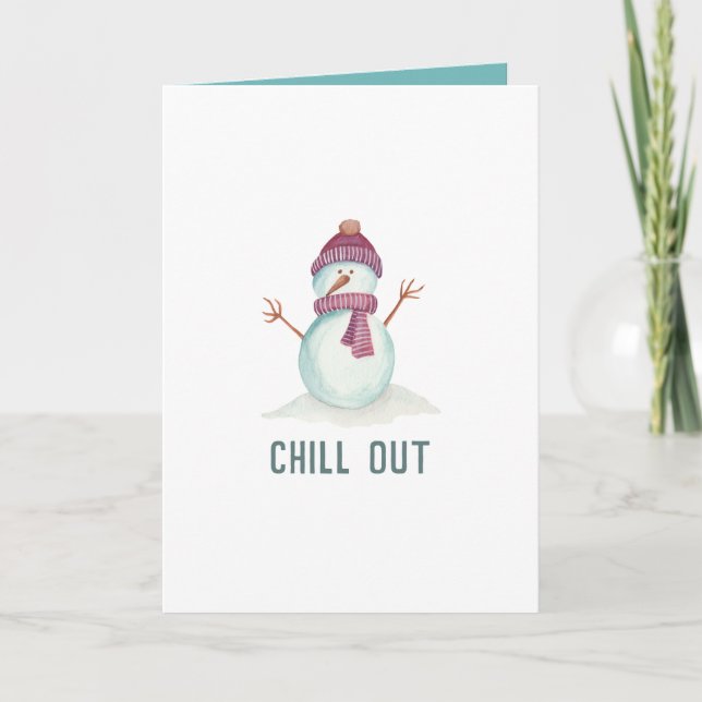 Cartão Estilo Vintage Natal (Frente)