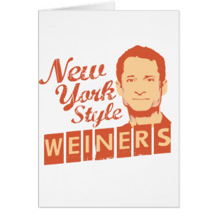 Cartão Estilo Weiners de New York