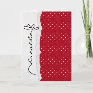 Cartão estímulo à flor da margarida