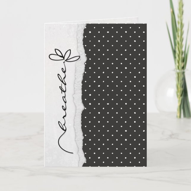 Cartão estímulo à flor da margarida (Frente)